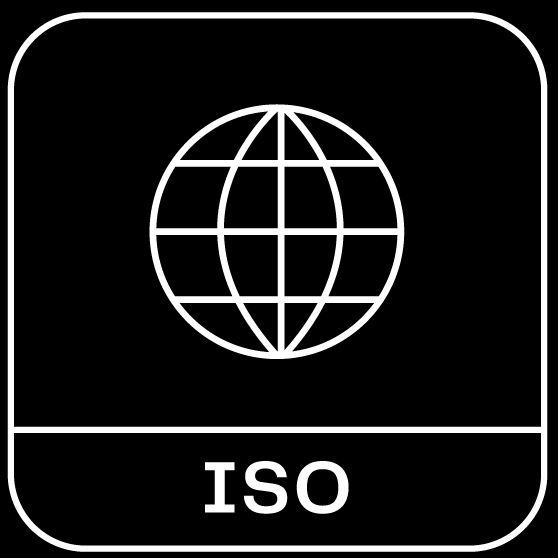 iso 9001 certification emblem for superior quality management system
